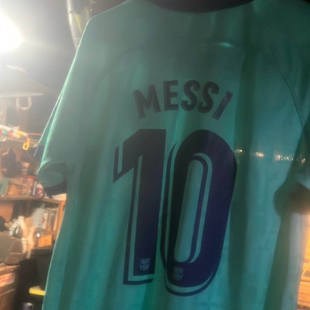 Just the one Messi jersey now